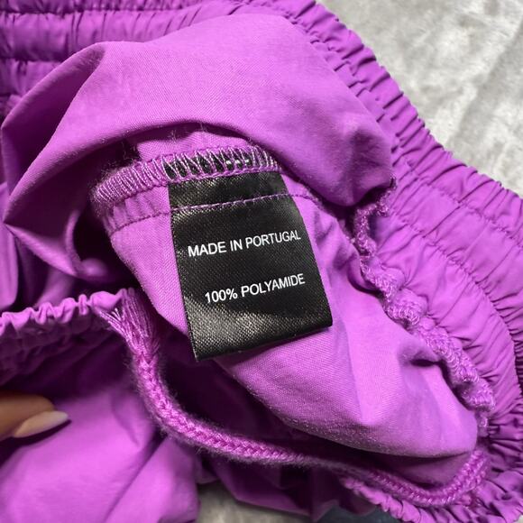 Rowing Blazers Shorts Women Purple SZ 26 Made in Portugal 100% Polyamide - Picture 7 of 8